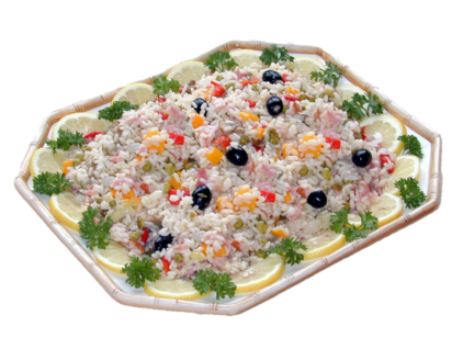 Riso alla Contadina con Verdure, Wurstel e Prosciutto Cotto